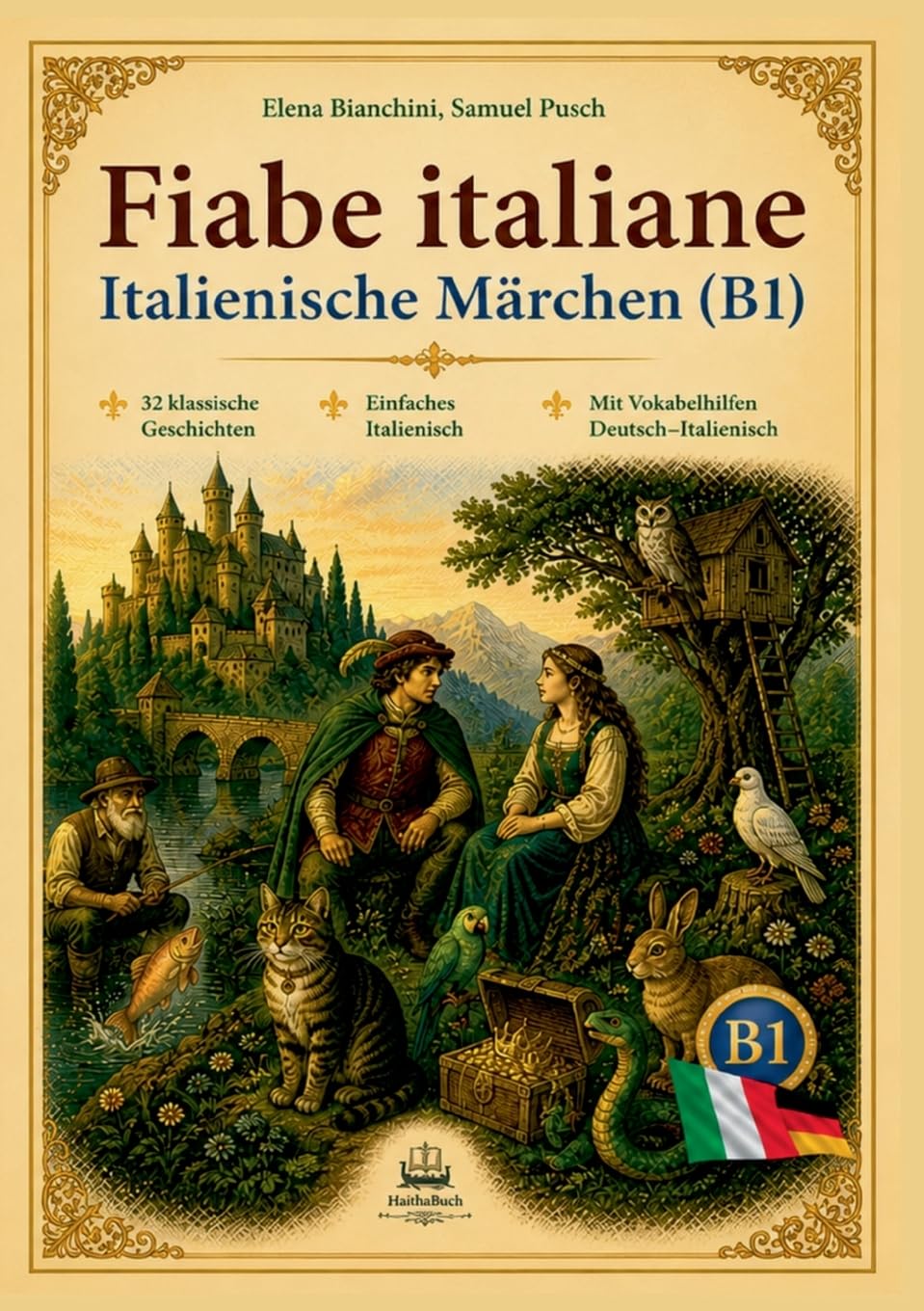 Cover von FIABE ITALIANE Italienische Märchen (B1)