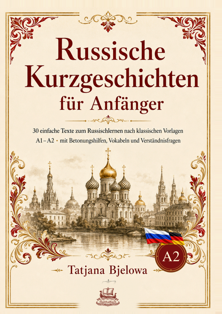 Cover von Russische Kurzgeschichten für Anfänger